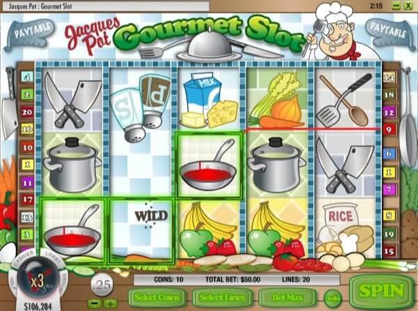 Jacques Pot Gourmet Slot
