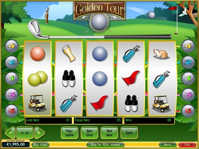Slot Golden Tour