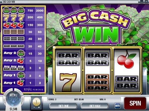 Big Cash Win Slot