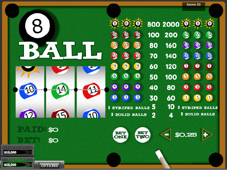 8 Ball Slots